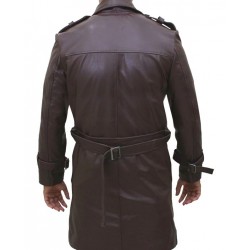 Watchmen Rorschach Leather Trench Coat